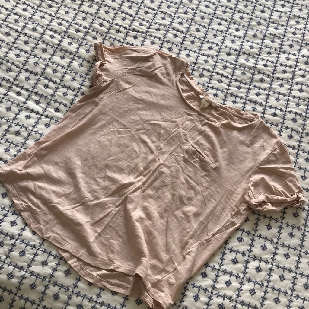 H&M Basic Blush Tee